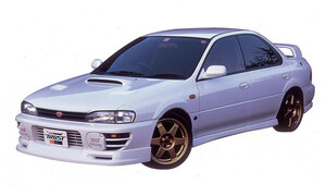 自動車関連業者直送限定 トラスト GReddy エアロ フロントスカート ウレタン スバル インプレッサ GC8 Ver.1/2/3/4 (17060021) 個人宅不可