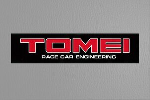 個人宅発送可能 TOMEI 東名パワード TOMEI STICKER グッズ TOMEI '80 ステッカー アクセサリー ロゴ タイプ ブラック (761033)