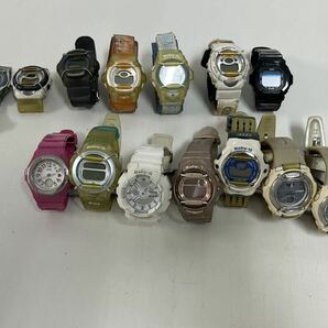 402h CASIO カシオ 腕時計 Baby-G まとめ 14本 BGT-3001 BG-169 BGR-220 BGF-11 BGR-231k BGM-100 BG-370 BA-110 BLK-5600 BG-140 の画像1