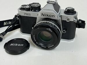 516h Nikon ニコン FM2 フィルムカメラ NIKKOR 50mm 1:1.8 