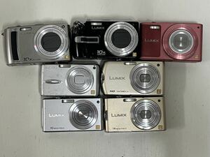 545h Panasonic LUMIX ルミックス コンパクトデジタルカメラ DMC-TZ3 DMC-TZ5 DMC-SZ10 DMC-FX66 DMC-FX70 DMC-FX37 DMC-fx01 まとめ 7台