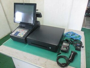  Toshiba Tec POS система QT-100 сканер,do lower др. (0513AI)8AW-2