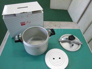 *RIKEN/li ticket home use pressure cooker RP2 10L piling cover type both hand (0425EI)8BM-1