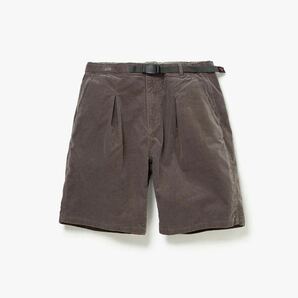 【定価27,800円】23AW nonnative NN-P4264 WALKER EASY SHORTS C/P CORD STRETCHショートパンツ gramicciグラミチGRAYの画像1