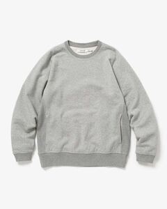 【定価22,880円】41th nonnative NN-C4107 DWELLER CREW L/S PULLOVER COTTON SWEAT OVERDYED VWスウェット トレーナー グレー 