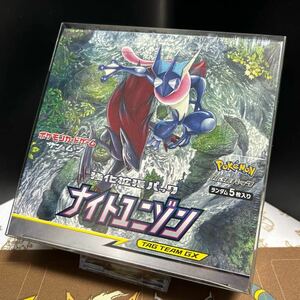【1円スタート】ポケモンカードゲーム ナイトユニゾン 1BOX シュリンク付 