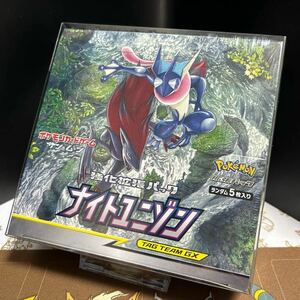 [1 jpy start ] Pokemon Card Game Night Uni zon1BOX shrink attaching 