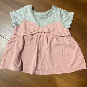 めー様専用　３枚セット　ベルメゾン　半袖Tシャツ Tシャツ カットソー 女の子 ピンク　90