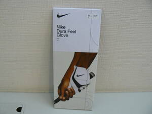 31113* Nike (NIKE) DURA FEELte. черновой .-ru Golf перчатка 23. левый рука для P белый × черный GF1011-284 нераспечатанный не использовался товар 