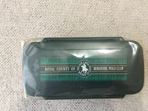 ROYAL COUNTY OF BERKSHIRE POLO CLUB мужской ланч box *2 уровень L палочки для еды имеется & ланч покрытие . ремень ( не использовался товар )