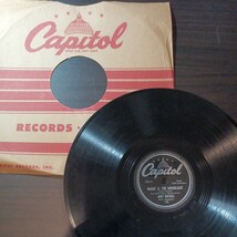 米CAPITOL10吋SP！アンディ・ルーセルのレコード！アンティーク レトロ オールディーズ ポップス ジャズ ダンスミュージックなどなど_画像5