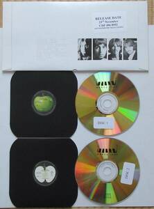ビートルズ（BEATLES）ホワイトアルバム（WHITE ALBUM）３０周年「UK（英国）テストプレス ＣＤ２枚組（ABBEY ROAD DISC）」