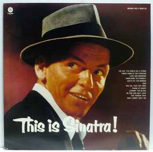 This is Sinatra! / Frank Sinatra (LP) ジス・イズ・シナトラ / フランク・シナトラ 　Capitol 