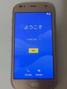 格安1円出品 docomo らくらくスマートフォン androidアンドロイド スマホ F-01L