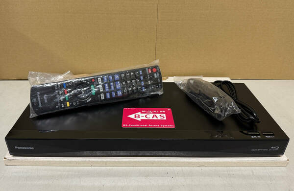 【安心！整備美品】 おうちクラウドディーガ Panasonic DIGA【DMR-BRW1050】1TB/15倍録画/外付HDD/2番組録画/スカパー/3D再生/無線LAN/2018