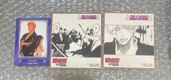 ジャンプフェア 色紙 scfカード BLEACH ブリーチ