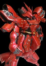 バンダイナムコ完成品 塗装改修済 バンダイ MG サザビー Ver.Ka 機動戦士ガンダム 逆襲のシャア MSN-04 SAZABI _画像2