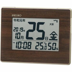 新品 セイコークロック SQ442B 本体サイズ: 2.7×16.5×2.5cm 掛け時計 Clock Seiko 160