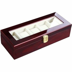  new goods SONGMICS JOW005C01 gift accessory storage combined use finishing Mother's Day wooden 5ps.@ wristwatch storage case 164