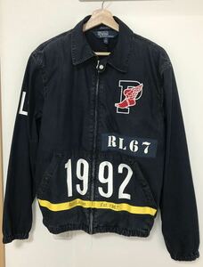 POLO RALPH LAUREN LIMITED EDITION 1992 indigo Stadium Jacket S ジャケット ラルフローレン 