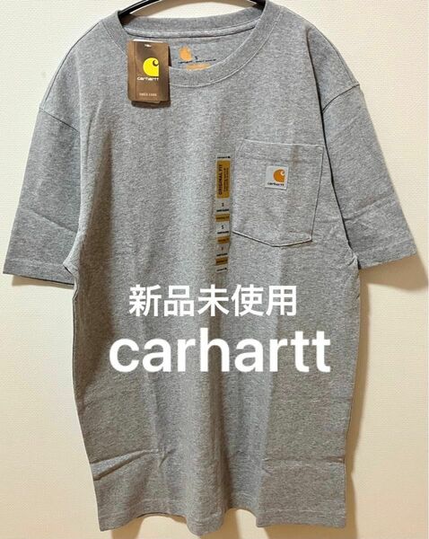 新品未使用タグ付　carhartt カーハート　ポケット付きTシャツ オーバーサイズ ビッグシルエット K 87