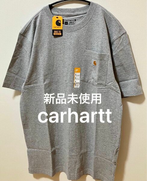新品未使用タグ付　carhartt カーハート　ポケット付Tシャツ オーバーサイズ ビッグシルエット K 87