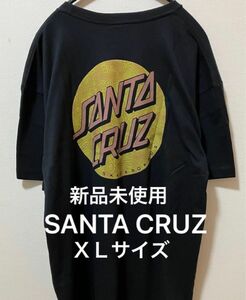 新品未使用　SANTA CRUZ サンタクルーズ　ブランドロゴTシャツ バックプリントTシャツ　オーバーサイズ ビッグシルエット 