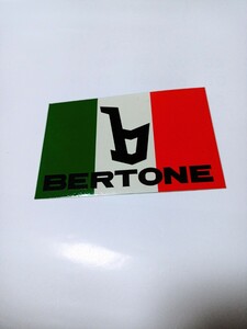  that time thing Bertone sticker 