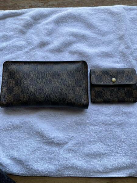 【送料無料】長財布・小銭入れ　LOUIS VUITTON 2点セット