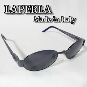 【新品未使用】ラペルラ　イタリア製　サングラス ブルー　青　505K78