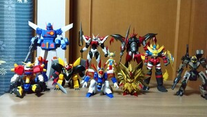 ① The bngru, Tekkaman blade,a tiger nja- other 9 body set 