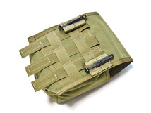 米軍実物 LBT Box Pouch ボックスポーチ ユーティリティ コヨーテタン 特殊部隊 F744_画像2