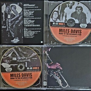 Miles Davis Road To The Resurrection Comeback Session 2CD プレス盤 マイルスデイビス ラリーコリエル ビルエヴァンス（Sax）激レアの画像2