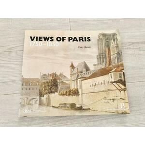 Views of paris 1750-1850 EricHazan パリ 英字 本 