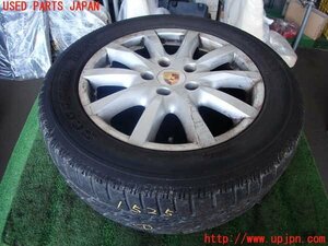 2UPJ-15259041]ポルシェ・カイエン S ハイブリッド(92ACGEA)タイヤ　ホイール　1本(1) 255/55R18 中古