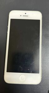iPhone 5 64GB ホワイト＆シルバー ソフトバンク