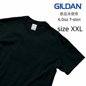 【ギルダン】新品未使用 ウルトラコットン 6oz 無地 半袖Tシャツ 黒 XXL GILDAN 2000 ブラック