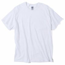 【ギルダン】新品未使用 ウルトラコットン 6oz 無地 半袖Tシャツ 白 ホワイト M GILDAN 2000_画像4