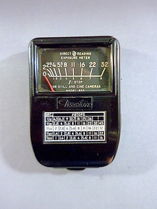 *WESTON DR Model 853se Len light meter Junk 