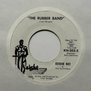 Eddie Bo & The Soulfinders 「The Rubber Band / Rubber Band (Part 2)」 funk45 soul45 deep funk 7インチ