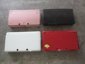  Nintendo /3DS body 4 pcs /CTR-001/ electrification has confirmed Junk 