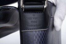【極美品】 ルイヴィトン Louis Vuitton ダミエコバルト ディストリクト PM アメリカズカップショルダーバッグ ネイビー系 定価約19万 2104_画像10
