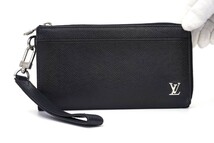 【使用わずか 極美品】 ルイヴィトン Louis Vuitton タイガ ジッピー ドラゴンヌ アルドワーズ 長財布 メンズ 1円 定価約19万 2107_画像3