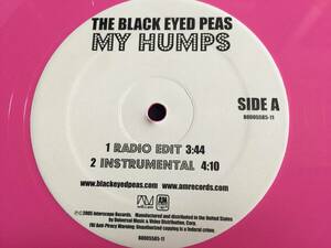 ★The Black Eyed Peas / My Humps 12EP 同盤2枚セット★Qsmy6★ 