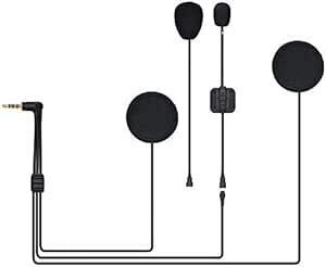 FODSPORTS バイク インカム用 V6 Plusインカム専用イヤホン 4極＆3.5mmジャック 注文前に機種確認必要 OMT