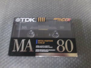 【送料385円】　TDK MA-80M メタルカセット　未開封