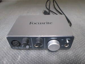 Focusrite iTrack Solo フォーカスライト オーディオインターフェース