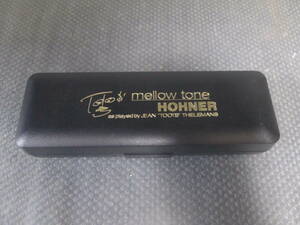 HOHNER mellow tone 12 hole black matic harmonica box attaching 