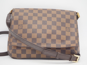 【正規品】美品 ルイヴィトン LOUIS VUITTON ミュゼット・タンゴ　ロングショルダー　ダミエ（バッグ）ショルダーバッグ