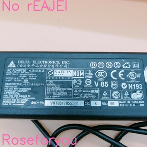 【DELTA】 ACアダプタ ★ADP-75FB A★ 19V-3.95A 75W 中古 A00030 純正 互換対応 ノートPC 外径5.5：内径2.5 A00030Fypg